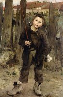 Nothing Doing by Jules Bastien Lepage