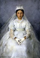 The Communicant by Jules Bastien Lepage