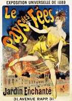 Le Pays Des Fees Poster by Jules Cheret