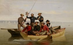 A Fishing Party Off Long Island by Junius Brutus Stearns