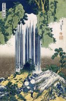 Yoro Waterfall, Mino Province by Katsushika Hokusai