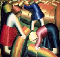 Taking in The Rye by Kazimir Malevich