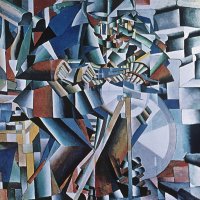 The Knife Grinder by Kazimir Malevich