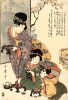Girl's Festival (hinamatsuri) by Kitagawa Utamaro