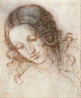 Head Of Leda by Leonardo da Vinci