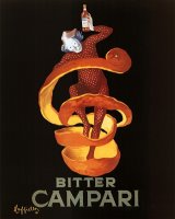 Bitter Campari Vintage Ad Art Print Poster by Leonetto Cappiello