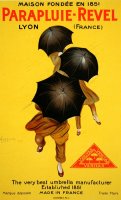 Parapluie Revel C 1920 by Leonetto Cappiello