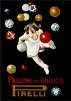 Pirelli Palloni Da Giuoco by Leonetto Cappiello
