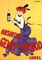 The Absinthe Gempp Pernod by Leonetto Cappiello