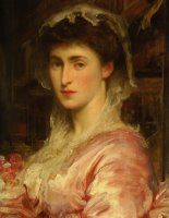 Mrs Evans Gordon by Lord Frederick Leighton