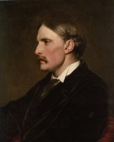 Portrait of Henry Evans Gordon by Lord Frederick Leighton