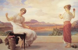 Winding The Skein by Lord Frederick Leighton