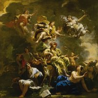 Allegory of Prudence by Luca Giordano