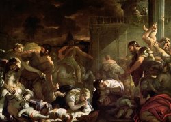 Massacre Of The Innocents by Luca Giordano
