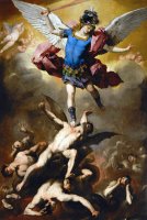 The Fall of The Rebel Angels by Luca Giordano