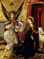 The Annunciation by Martin Schongauer