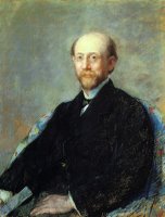 Moise Dreyfus by Mary Cassatt