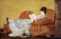 Young Lady Reading by Mary Cassatt