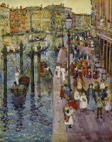 The Grand Canal, Venice by Maurice Brazil Prendergast
