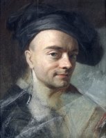 Self Portrait by Maurice-quentin De La Tour