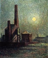 Machine by Moonlight by Maximilien Luce