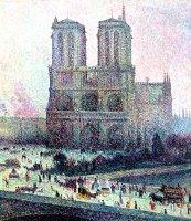 Notre-Dame Paris by Maximilien Luce