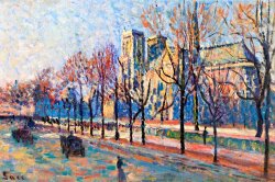View from the Quay Montebello by Maximilien Luce