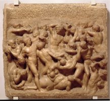 Battle of The Centaurs by Michelangelo Buonarroti