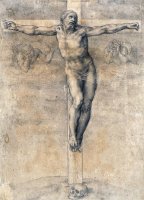Christ on The Cross Around 1541 by Michelangelo Buonarroti