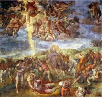 Conversion of St Paul by Michelangelo Buonarroti