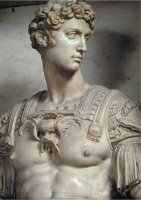 Giuliano De Medici Duke of Nemours by Michelangelo Buonarroti