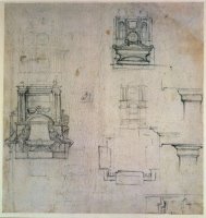 Inv 1859 6 25 545 R by Michelangelo Buonarroti