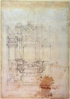 Inv L859 6 25 823 R by Michelangelo Buonarroti