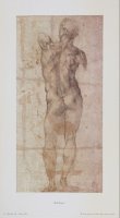Male Nude by Michelangelo Buonarroti