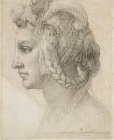Michelangelo Ideal Head of a Woman by Michelangelo Buonarroti