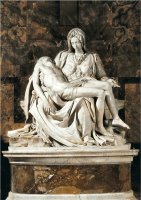 Michelangelo Pieta by Michelangelo Buonarroti