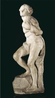 Michelangelo The Rebellious Slave by Michelangelo Buonarroti