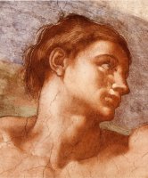 Sistine Chapel Adam by Michelangelo Buonarroti