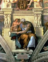 Sistine Chapel Ceiling Cumaean Sibyl 1510 by Michelangelo Buonarroti