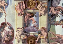 Sistine Chapel Ceiling The Creation of Eve 1510 by Michelangelo Buonarroti