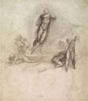 Study for an Ascension by Michelangelo Buonarroti