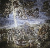 The Conversion of Saul by Michelangelo Buonarroti
