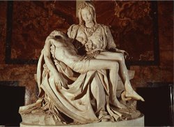 The Pieta by Michelangelo Buonarroti