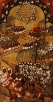 The Conquest of Mexico. Tabla Xxii by Miguel Gonzales
