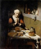 Old Woman Saying Grace, Known As 'the Prayer Without End' by Nicolaes Maes