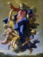 The Assumption of The Virgin by Nicolas Poussin