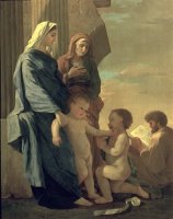 The Holy Family by Nicolas Poussin