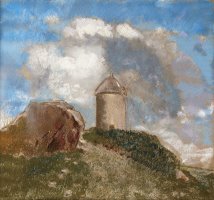 The Windmill by Odilon Redon