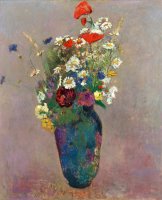 Vision Vase of Flowers by Odilon Redon