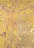 Yellow Tree by Odilon Redon